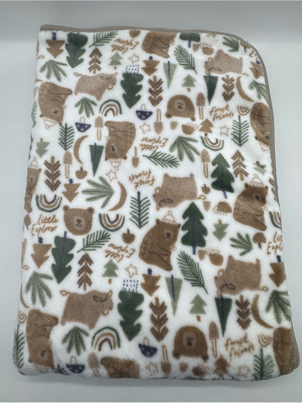 Huggies Fleece Forest Friends Baby Blanket